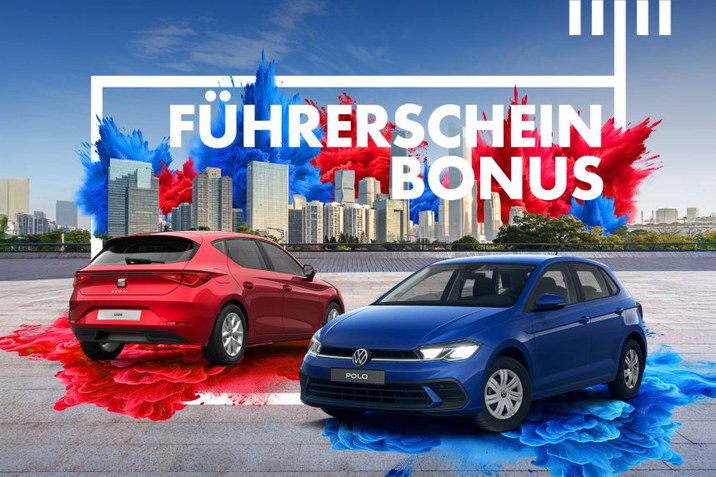 Seat Leon und VW Polo Führerscheinbonus