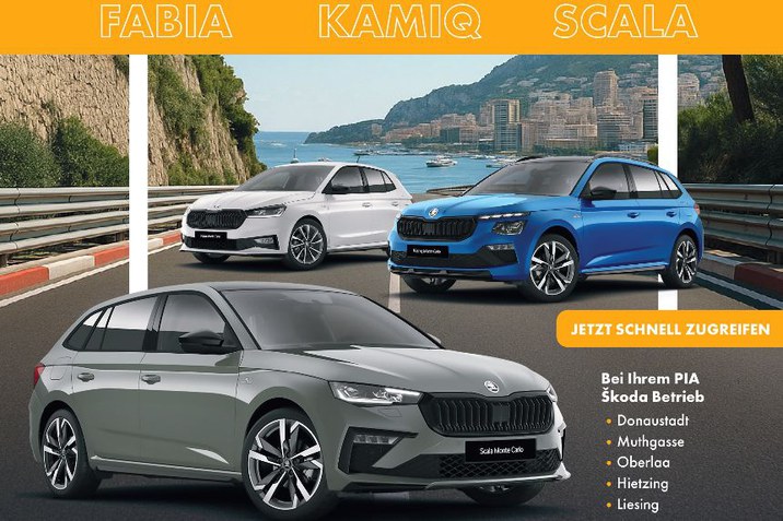 Skoda Monte Carlo Aktion bei Porsche Inter Auto