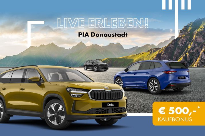 Škoda Fahrzeuge live erleben am Standort Porsche Donaustadt