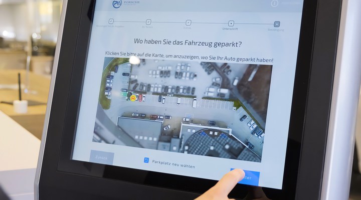 Parkplatzauswahl Parkplatzauswahl